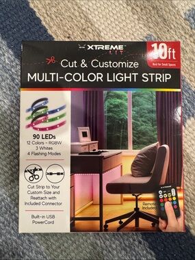 XTREME Multi-Color LED Light Strip - RGBW (10 ft)